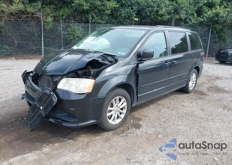 2014 Dodge Grand Caravan Sxt z USA, uszkodzony, nr VIN 2C4RDGCG7ER119416